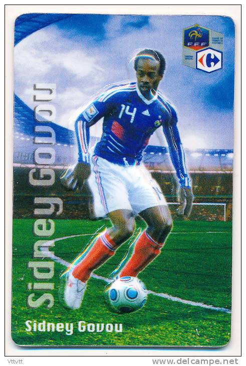 MAGNET : SIDNEY GOVOU, Football Coupe De Monde 2010 , Equipe De France, Carrefour - Sport