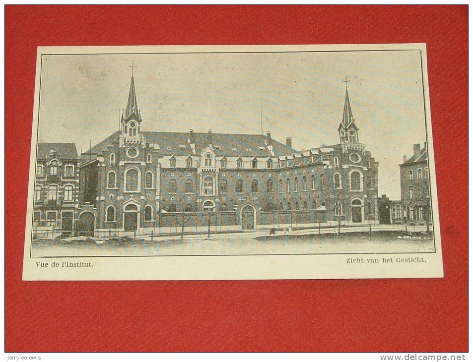 BRUXELLES - WOLUWE ST PIERRE  - Vue De L´ Institut Pour Sourds-muets Et Aveugles - ( 2 Scans ) - Santé, Hôpitaux