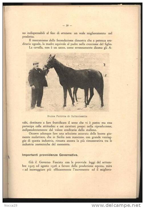 OPUSCOLO ILLUSTRATO 1931 GODRANO(PALERMO) - ISTITUTO SPERIMENTALE ZOOTECNICO - Medicina, Biologia, Chimica