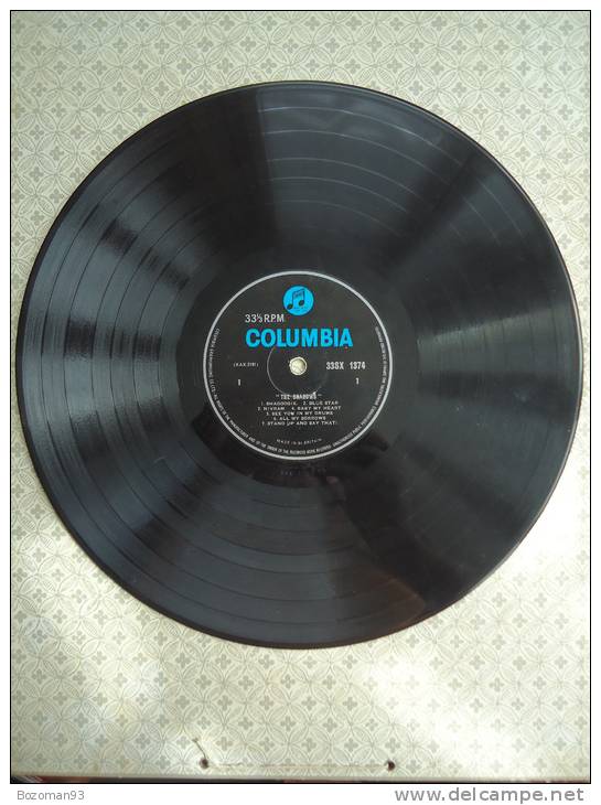 LP 33T  THE SHADOWS  COLUMBIA 33SX  1374 - Rock