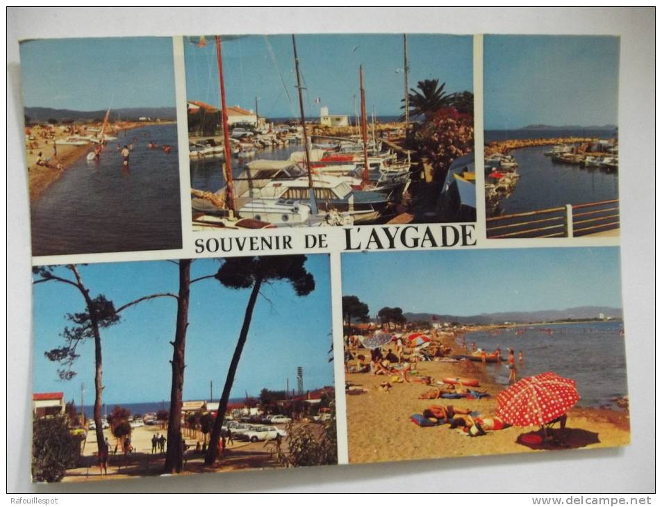 Cp  Souvenir De L'aygade - Greetings From...