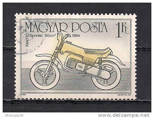 YT N° 3016 - Oblitéré - 100e Motocyclette - Used Stamps