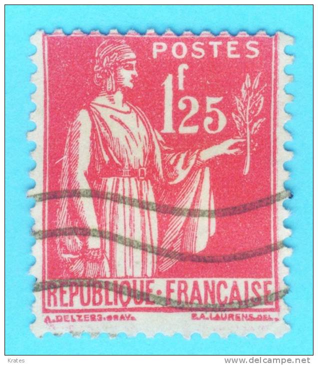 Stamps - France - 1932-39 Peace