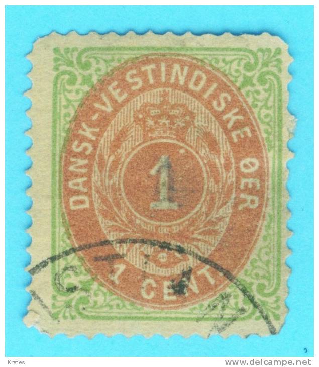 Stamps - Denmark ( West Indies ) - Dinamarca (Antillas)