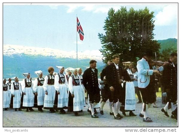 Norway - Brudeferd I Voss - Wedding In National Costume   LC948 - Norvège