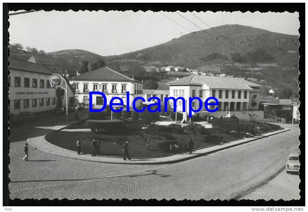 REAL PHOTO POSTCARD VINHAIS BRAGANÇA PORTUGAL CARTE POSTALE CARS VOITURES CITROEN AMI MINI PEUGEOT OPEL - Bragança