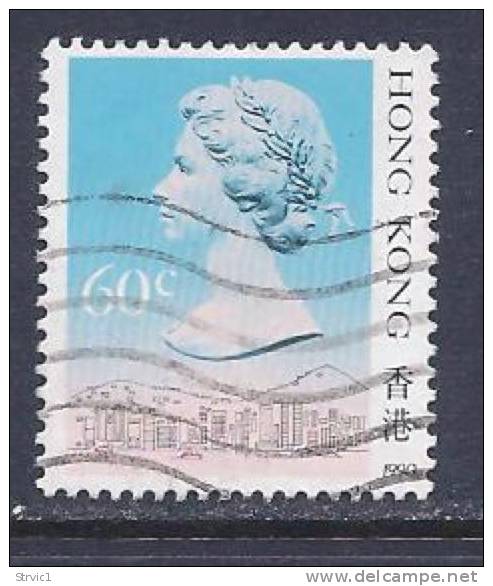 Hong Kong, Scott # 493c Used Queen, 1990 - Used Stamps