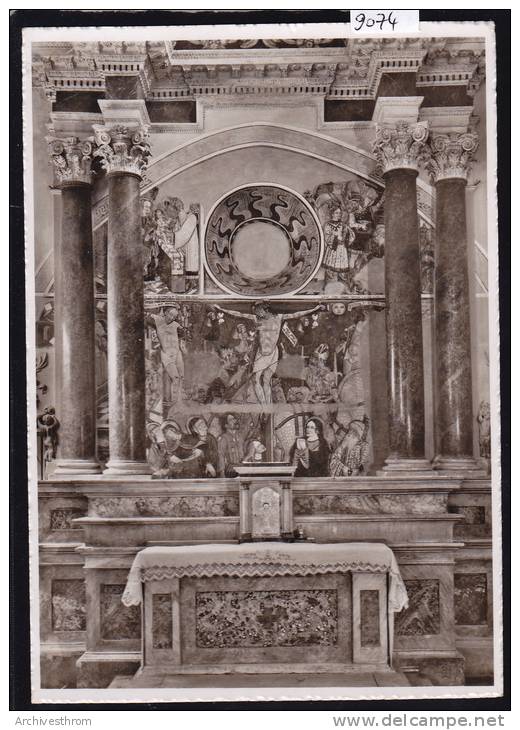 Arosio - Malcantone : Chiesa Di Arosio - Altare Maggore ; Form. 10 / 15 (9074) - Malcantone
