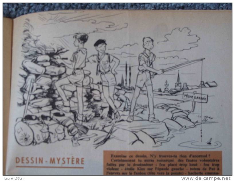 Revue SCOUT Février 1959 Couverture De JOUBERT - Scouting