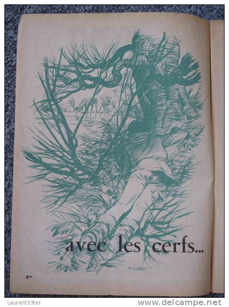 Revue SCOUT Février 1959 Couverture De JOUBERT - Scouting