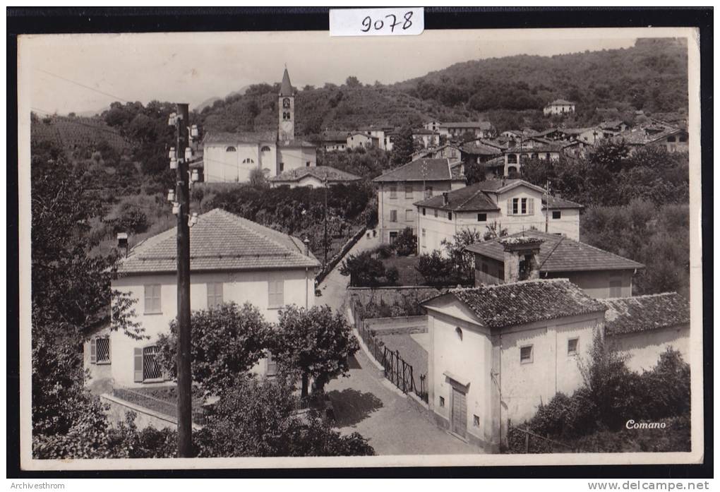 Comano ( Ticino ) Ca 1942 (9078) - Comano