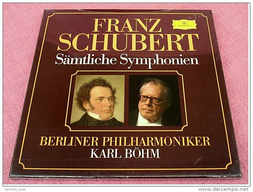 5 LP-Box , Franz Schubert - Sämtliche Symphonien - Karl Böhm - Originalverpackt - Klassik