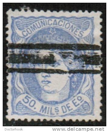 SPAIN   Scott #  166a  VF USED - Usados