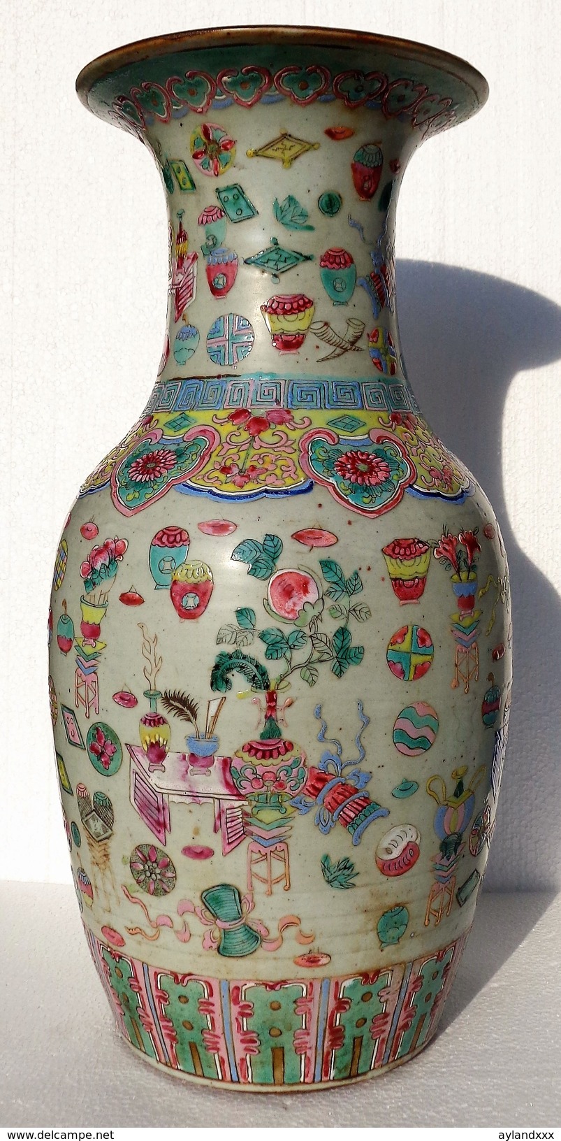 CINA (China): Very Fine Chinese Antique Porcelain Vase - Arte Orientale