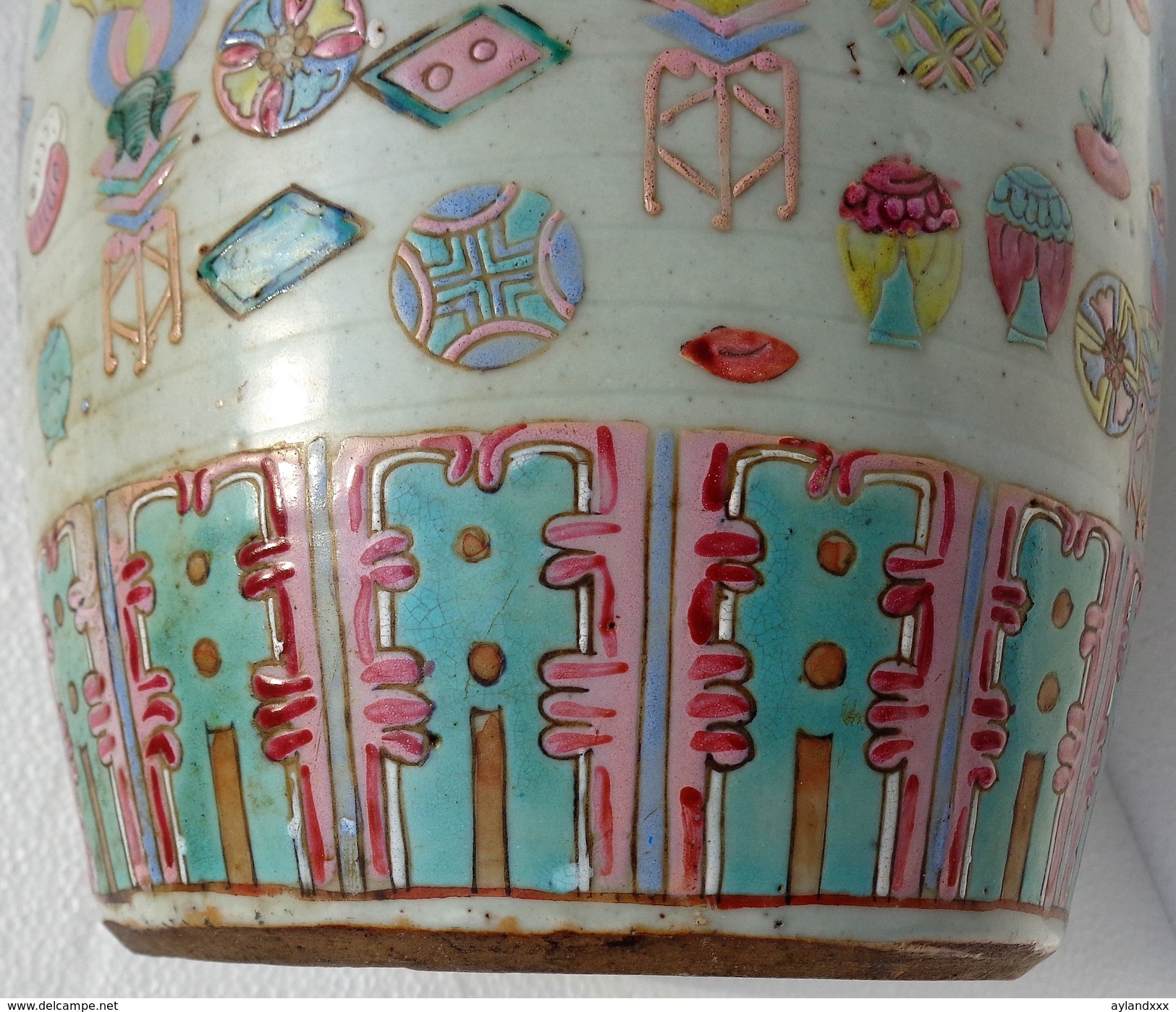 CINA (China): Very fine Chinese antique porcelain vase