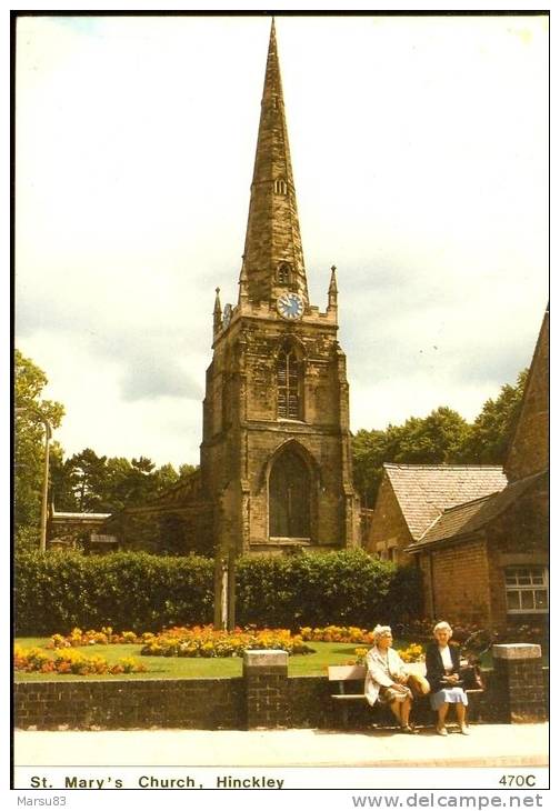 St Mary's Chruch, Hinckeley- ** Published By P.W Judson ( J/V Séries)  Année 1988 - Sonstige & Ohne Zuordnung