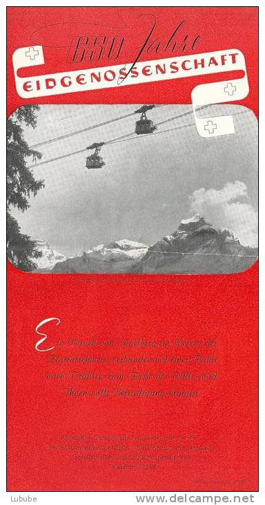 Faltblatt  "Engelberg"         1941 - Tourism