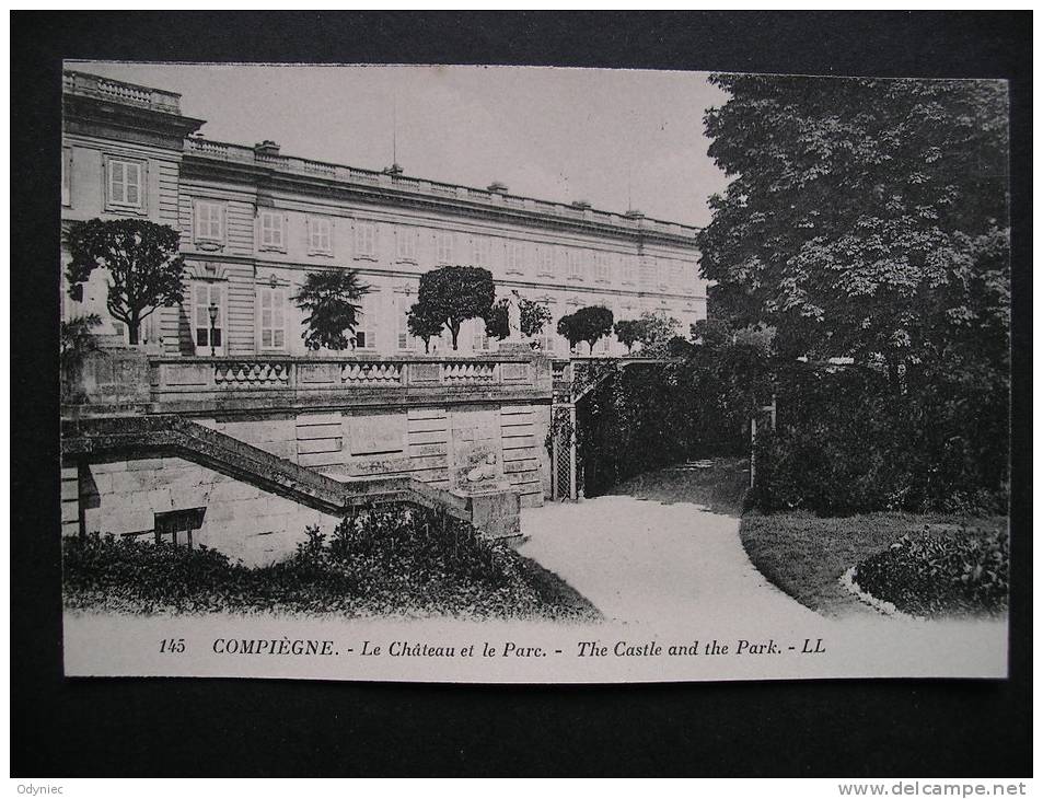 Compiegne.-Le Chateau Et Le Parc - Picardie