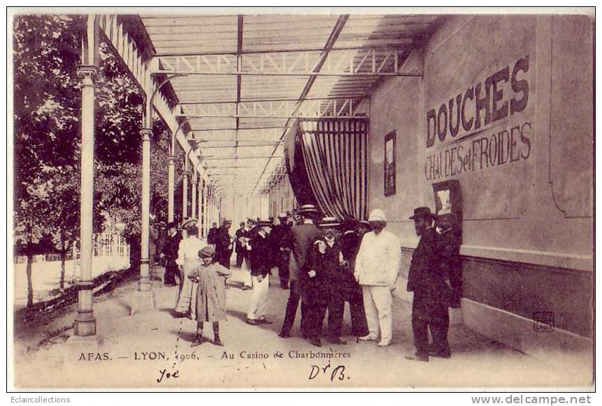 Lyon        AFAS 1906   Au Casino De Charbonnières - Otros & Sin Clasificación