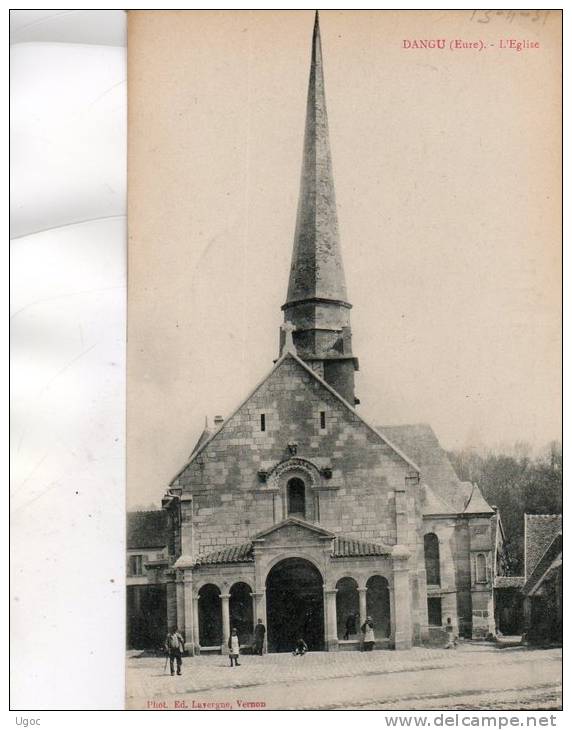 CPA - 27 - DANGU - L-Eglise - 156 - Dangu