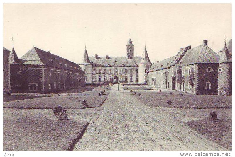 HOESSELT BIJ HASSELR = Château Des Vieux Joncs - La Cour D'Honneur Et Façade Est (Nels) Vierge - Höselt