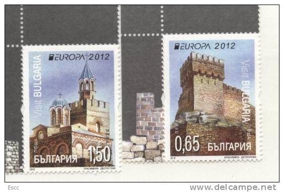 Mint  Stamps  Europa CEPT  2012  From Bulgaria - 2012