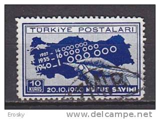 PGL AN523 - TURQUIE TURKEY Yv N°942 - Oblitérés