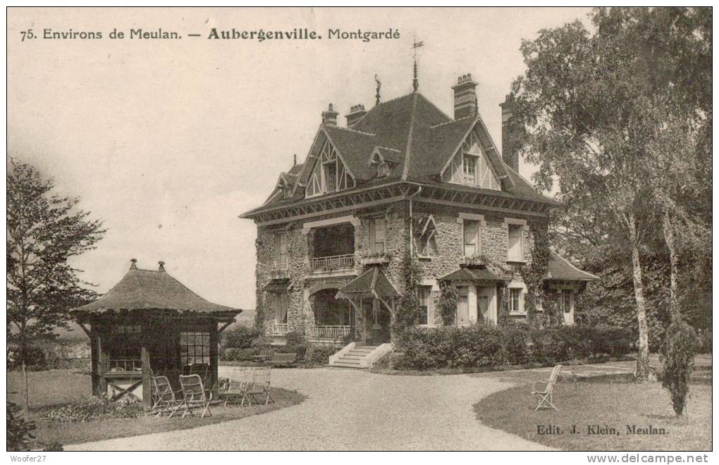 CPA AUBERGENVILLE  , Montgardé - Aubergenville