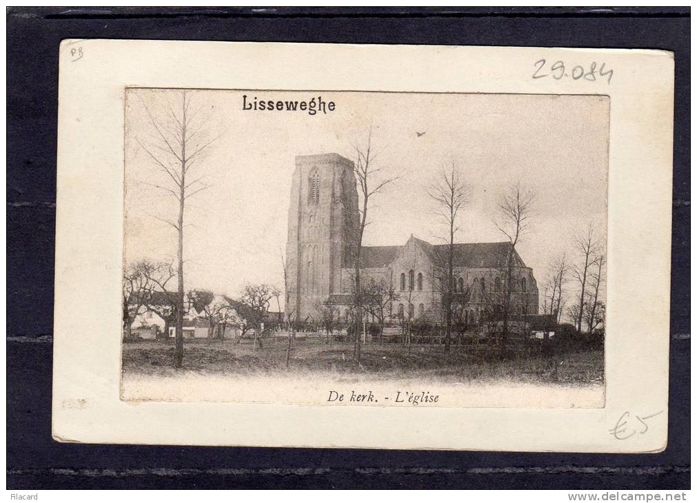 29084    Belgio,  Lisseweghe,  L"Eglise,   Et  Flore  Des   Dunes,   NV - Altri & Non Classificati