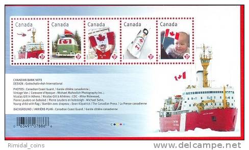 Canada, Pride Of Canada - Flag, Block 2012 - Blocs-feuillets