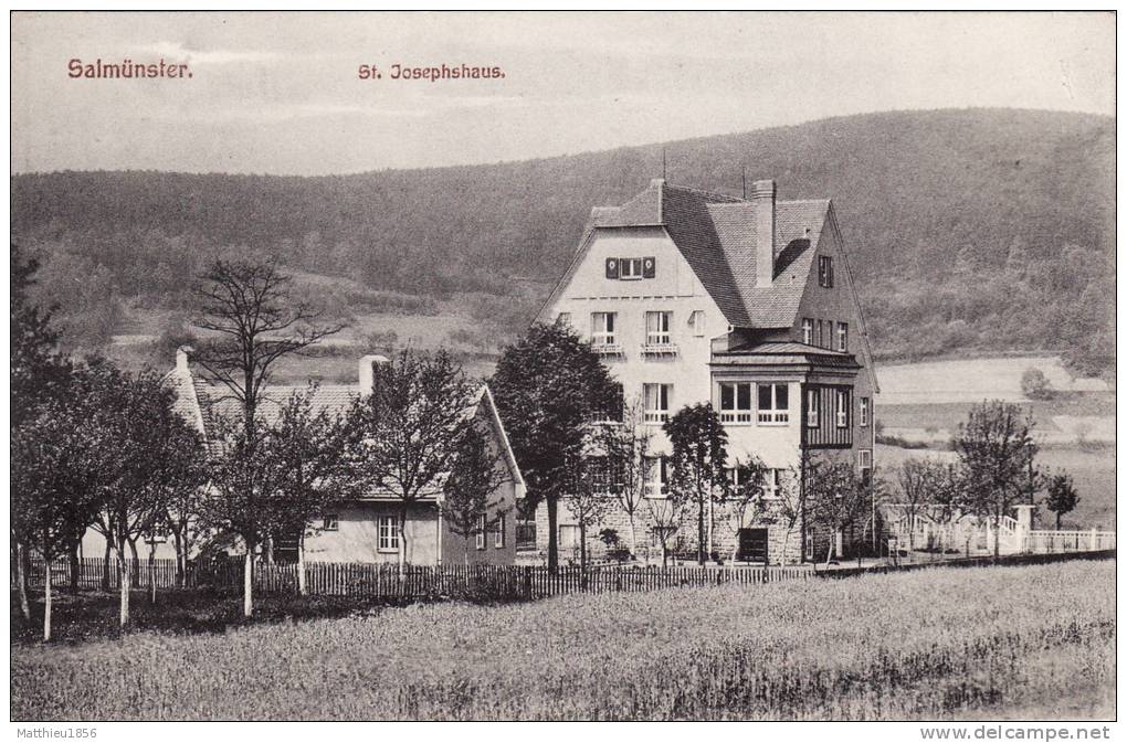 CPA SALMUNSTER - Bereinslazarett Saint Josephshaus (ww1, Wk1) - Bad Soden