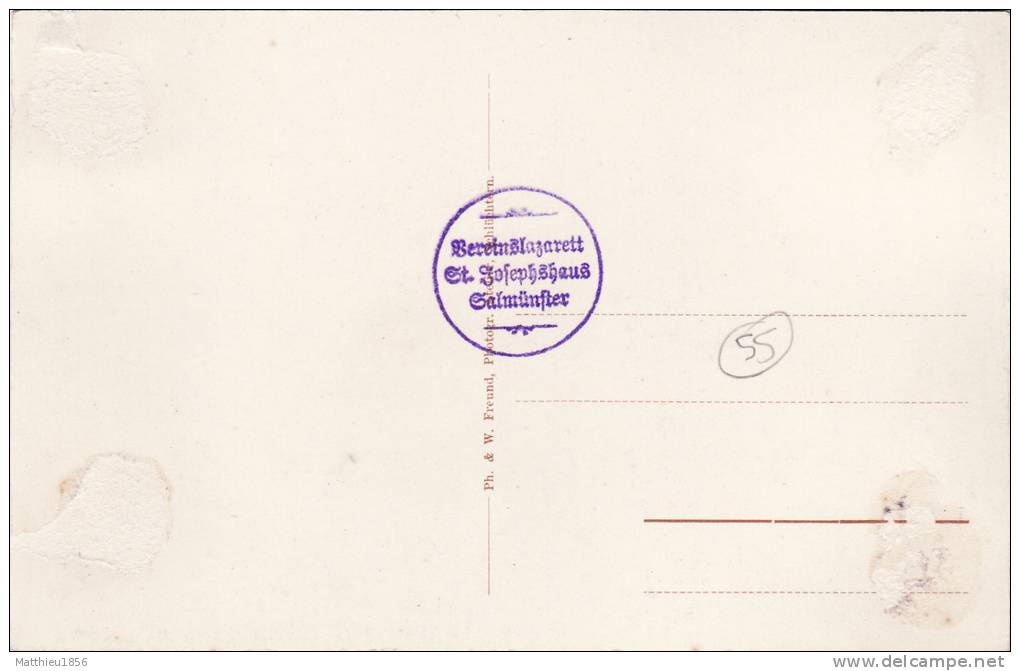 CPA SALMUNSTER - Bereinslazarett Saint Josephshaus (ww1, Wk1) - Bad Soden