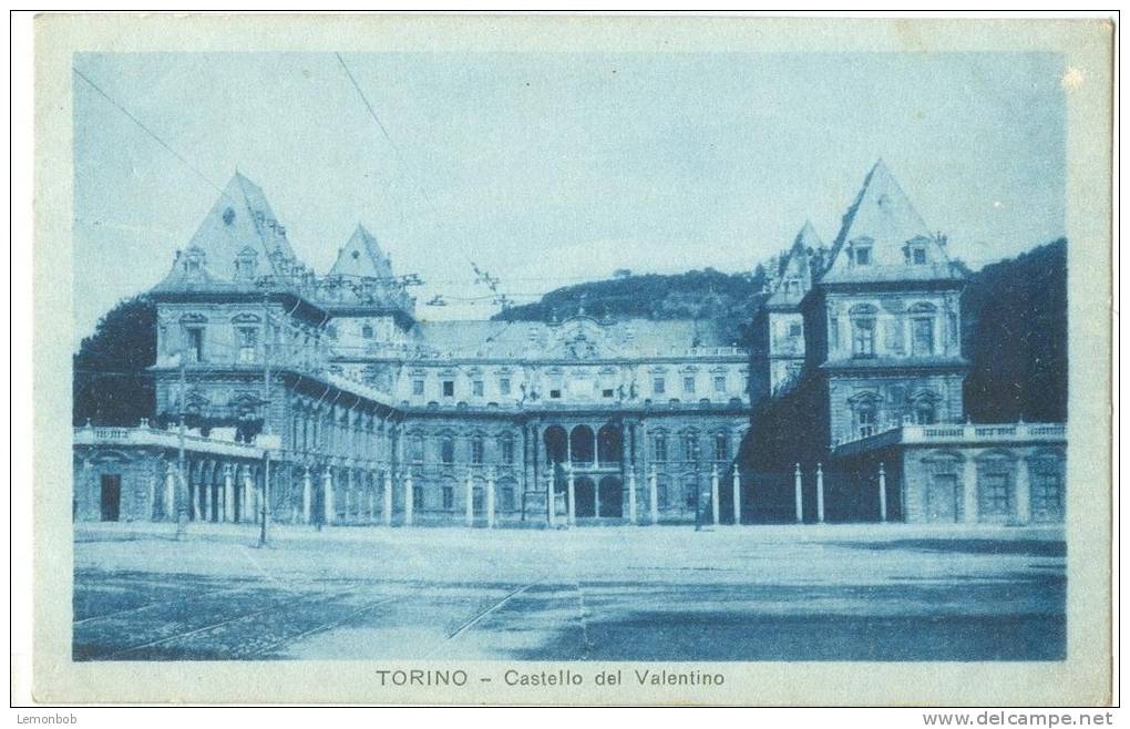 Italy, Torino, Castello Del Valentino, Early 1900s Unused Postcard [P9481] - Castello Del Valentino