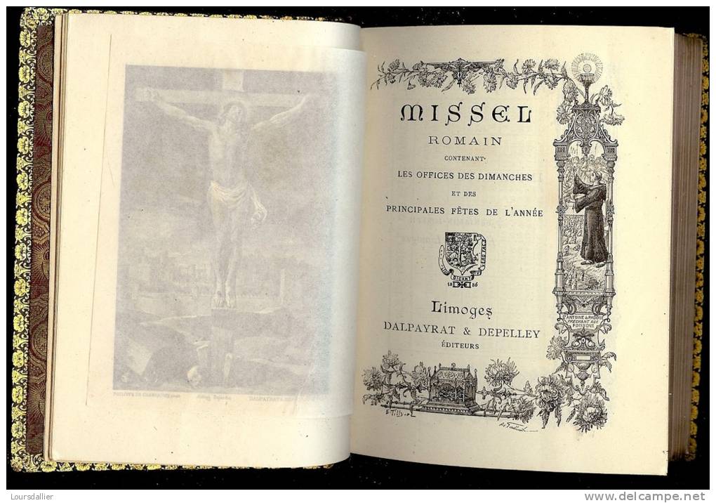 SUPERBE MISSEL  ROMAIN N°118 1901 - Religione & Esoterismo