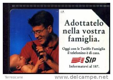 ADOTTATELO NELLA VOSTRA FAMIGLIA  LIRE 5.000 MANTEGAZZA VALIDITA´ 30.06.96 USATA - Verzamelingen