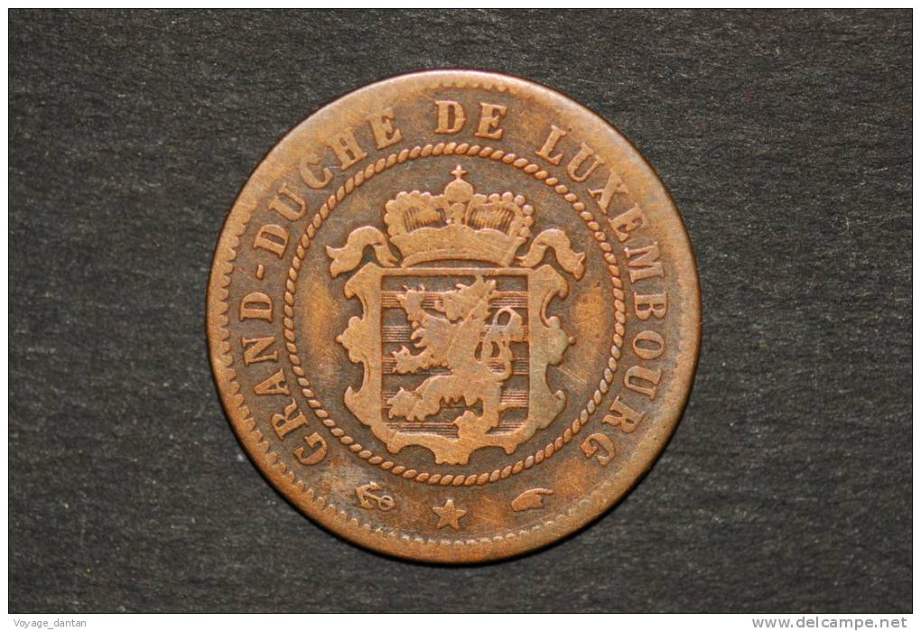 Monnaie, Luxembourg , 5 Centimes 1855 A Grand Duché Du Luxembourg - Luxembourg