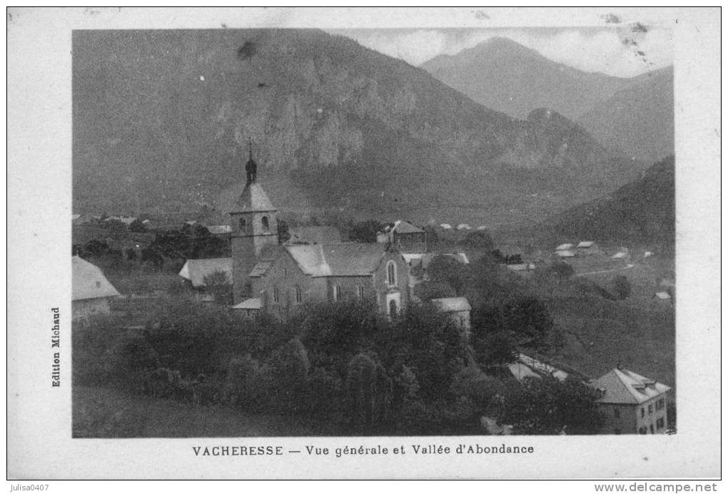 VACHERESSE (74) Vue Du Village - Vacheresse