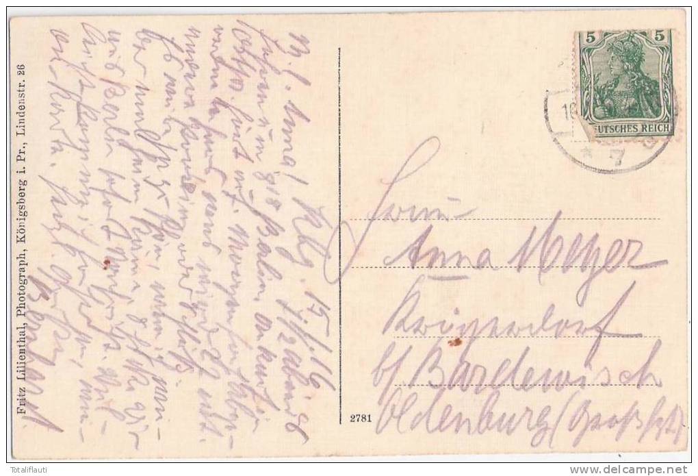 Gruß Aus Schaaksvitte Gasthaus Adalbert Heister Seesteg Kaschirskoje 16.1.1916 Gelaufen - Ostpreussen