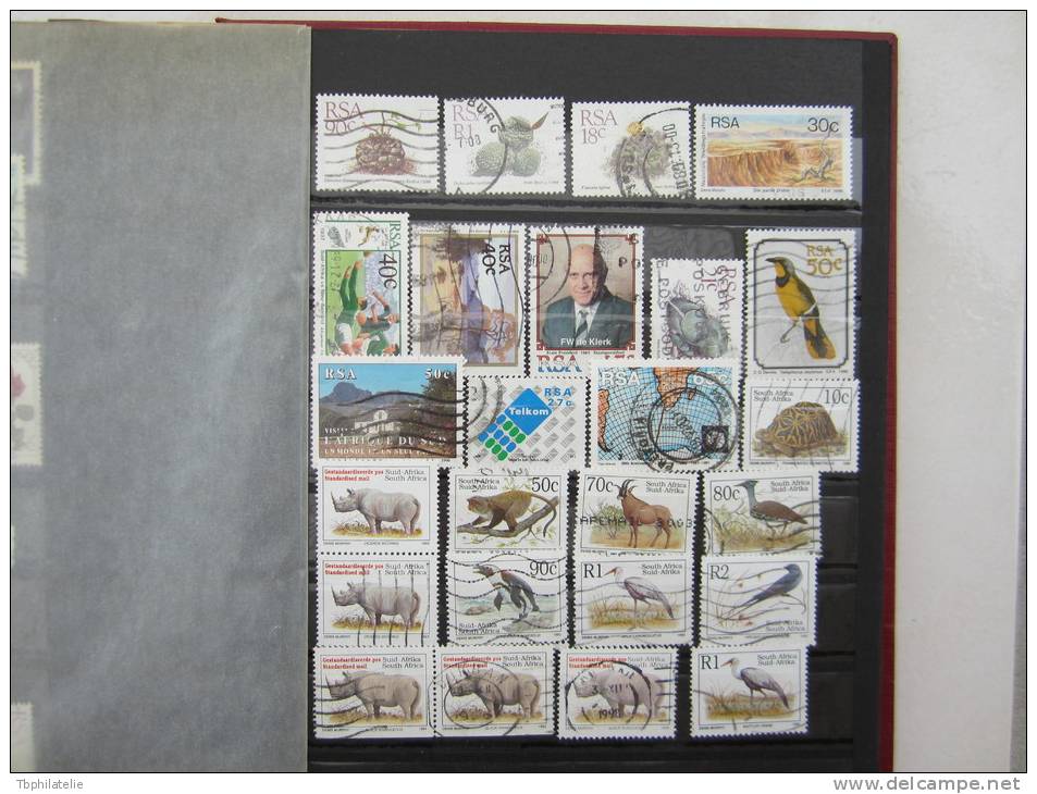 VEND LOT DE  100 TIMBRES D ´ AFRIQUE DU SUD , DONT N° 378 !!!! (a) - Lots & Serien