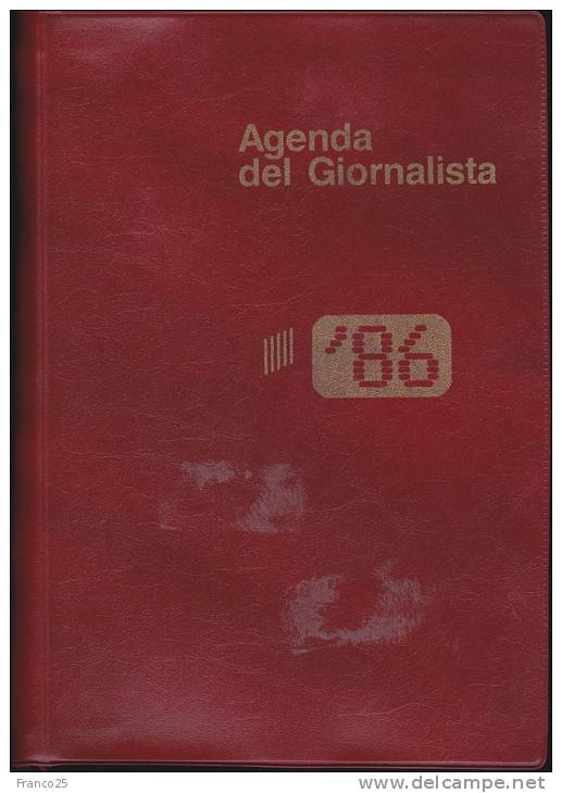 L´ AGENDA DEL GIORNALISTA 1986 - Anno 19° - Altri & Non Classificati