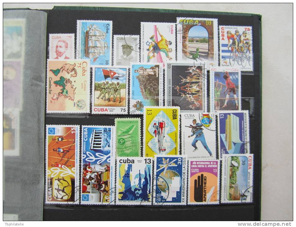 VEND LOT DE 90 TIMBRES DE CUBA , 1964 - 2004 , DONT N° 784 !!!! (b) - Collections, Lots & Series