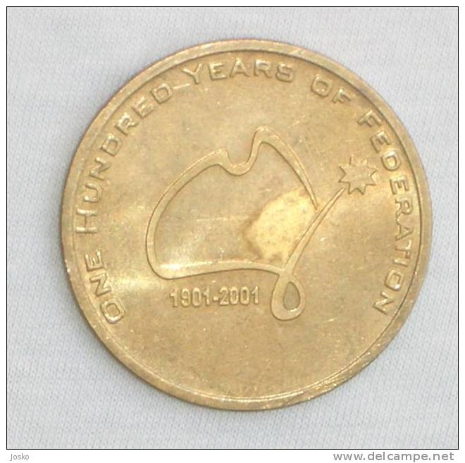 AUSTRALIA - One Hundred Years Of Federation ( Australia - Beautifull Large Medal Or Token ) - Other & Unclassified