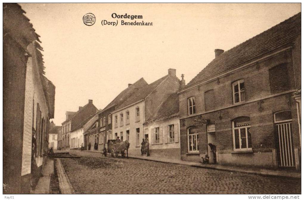 BELGIQUE -  FLANDRE ORIENTALE - LEDE - OORDEGEM - (Dorp) Benedenkant. - Lede