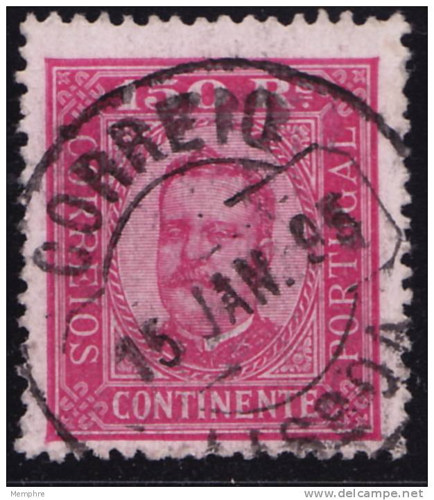 1892  D. Carlos  Perf 13,5  Reid 150 - Used Stamps