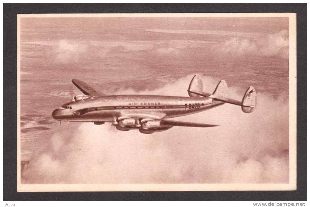 AV150) Air France - Lockheed Constellation - 1950 - 1946-....: Ere Moderne