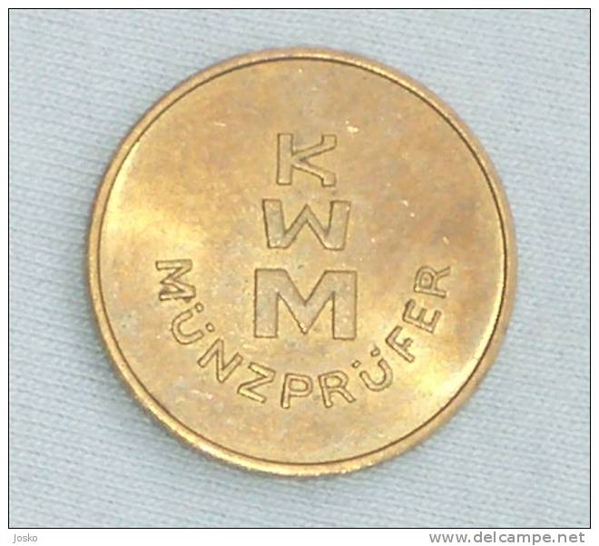 KWM - Munzprufer  ( Germany Token ) * Deutschland Jeton Gettone - Professionals/Firms