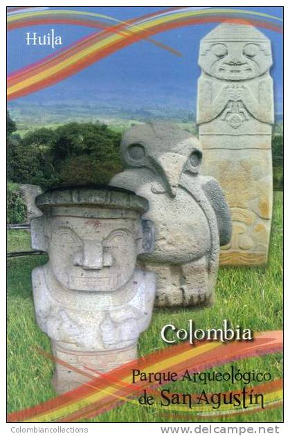 Lote PEP34, Colombia, Huila, Parque Arqueologico De San Agustin, Postcard - Colombia
