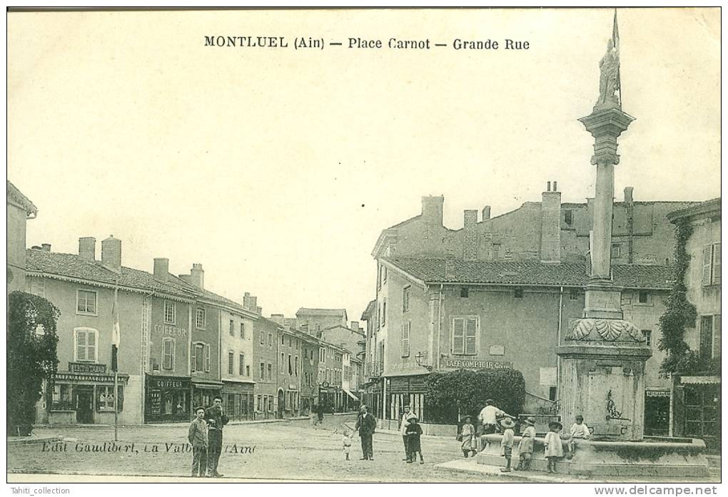 MONTLUEL - Place Carnor - Grande Rue - Montluel