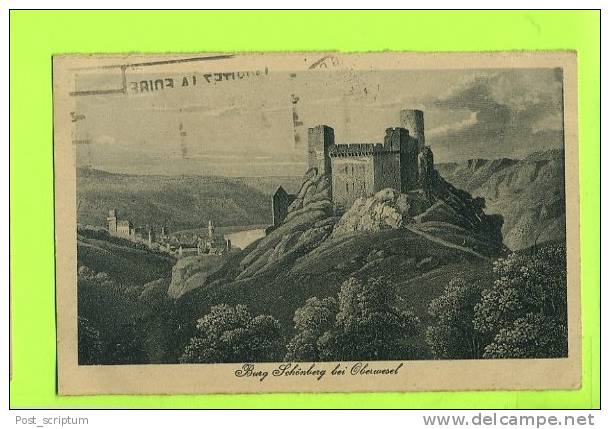 Allemagne - Oberwesel - Burg Schönberg - Oberwesel