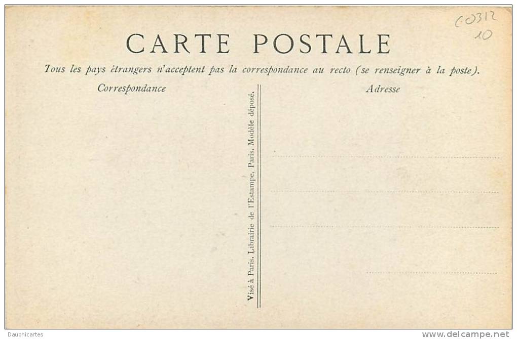 Le Président WILSON A Bien Mérité De L´Humanité. 2 Scans. Edition Librairie De L´Estampe - Guerre 1914-18